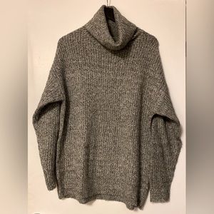Knitted turtleneck sweater